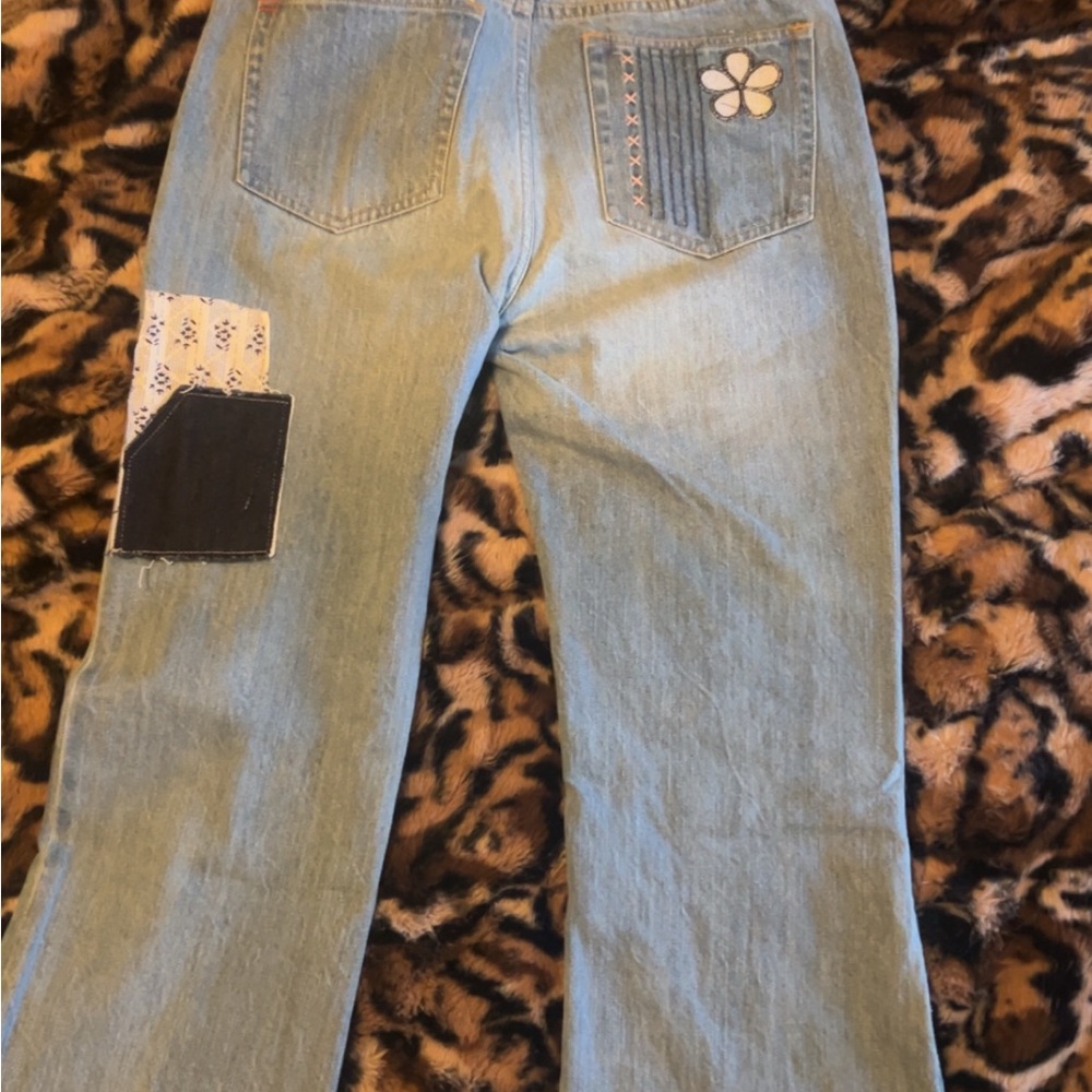 Bogs Multicolor Patchwork Skinny Jeans - image 2